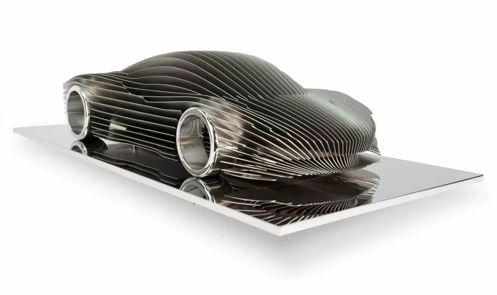 mclaren – speedtail inox brut - ANTOINE DUFILHO