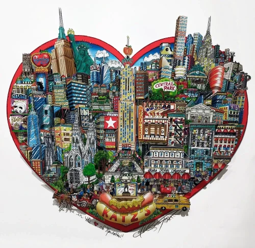 you're in the heart of manhattan - CHARLES FAZZINO