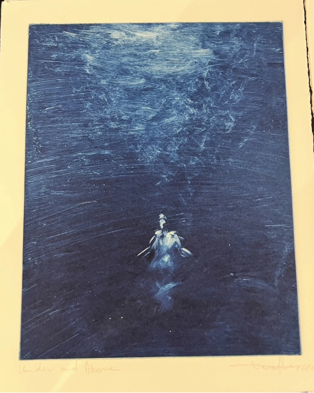 Œuvre 25x20 accompagnée ouvrage signé de l’artiste - CLEMENT LESAFFRE
