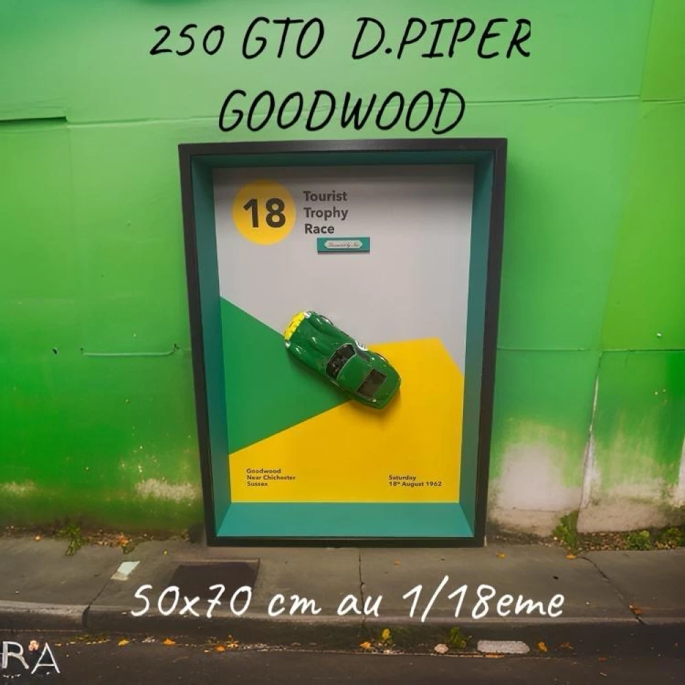 ferrari 250 gto goodwood david piper - DIORAM’ART