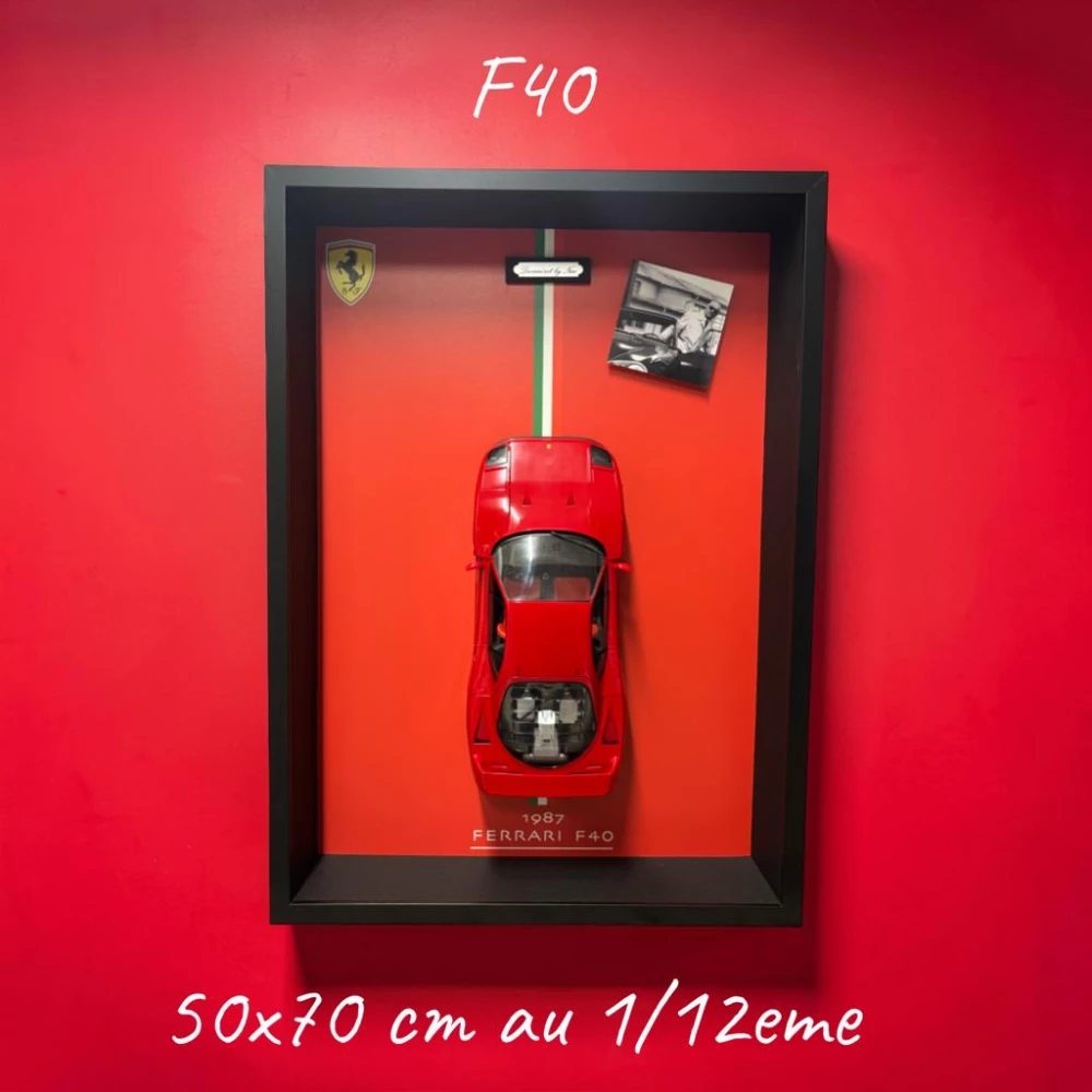 œuvre ferrari f40 de l'artiste DIORAM’ART