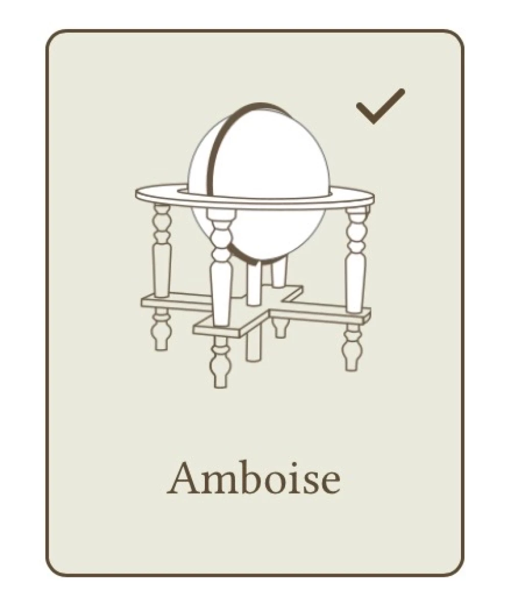 amboise xvème siècle - GLOBE SAUTERS