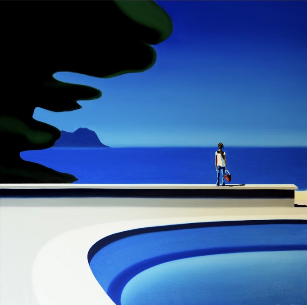 œuvre les senteurs de l été de l'artiste hugo pondz