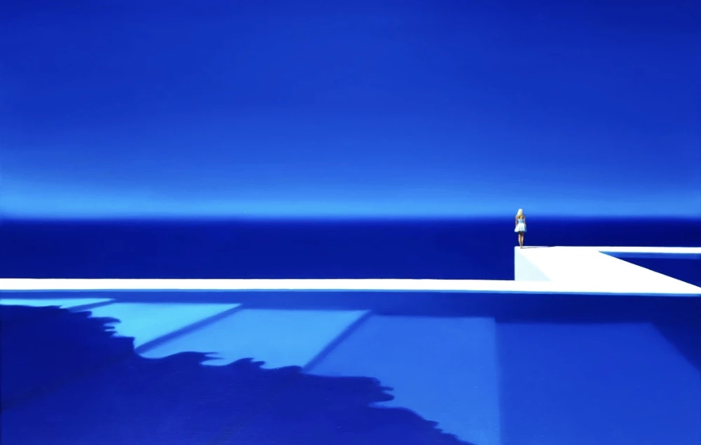 œuvre l’escalier des dieux de l'artiste hugo pondz