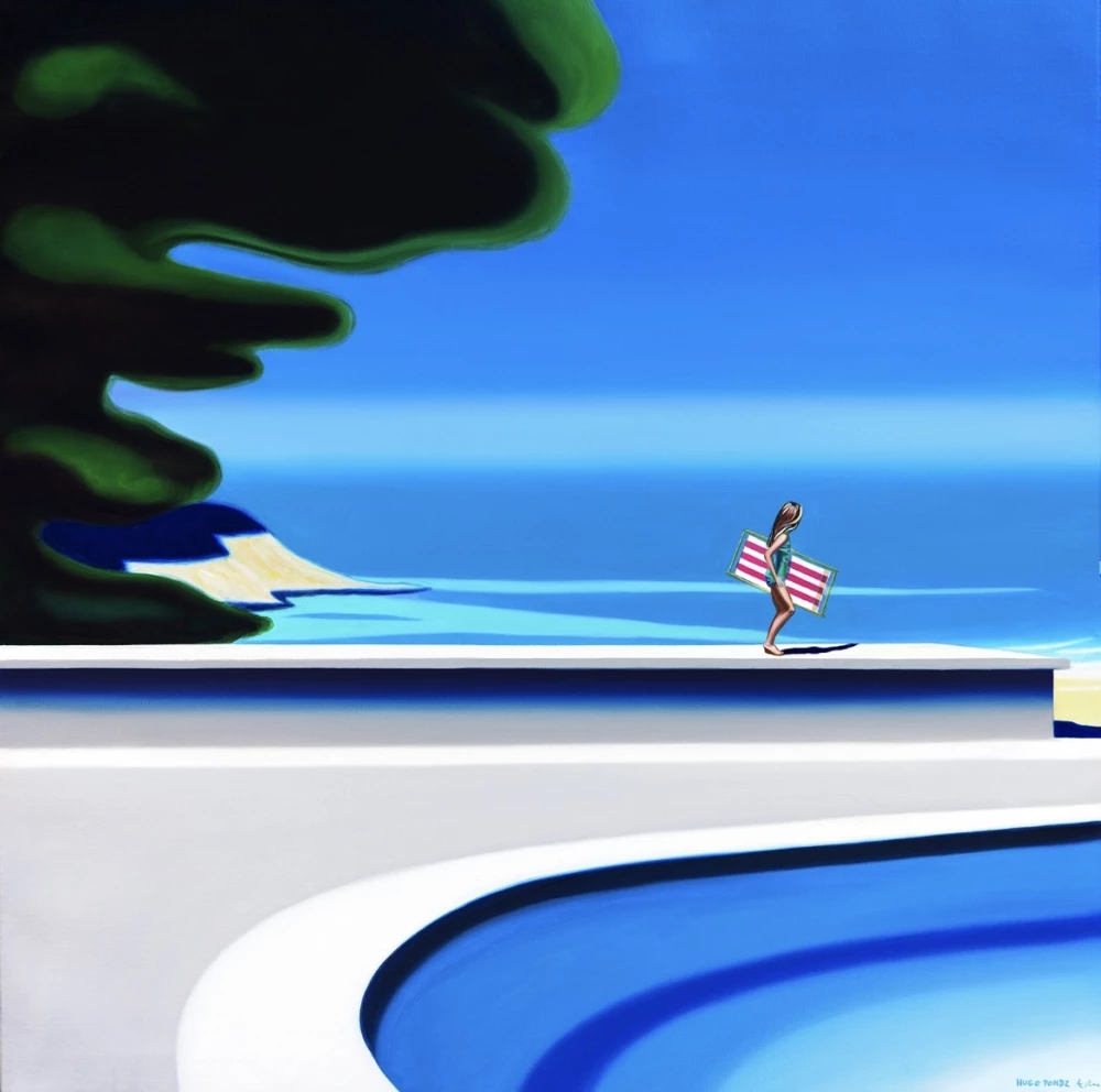 œuvre on the road for joy de l'artiste hugo pondz