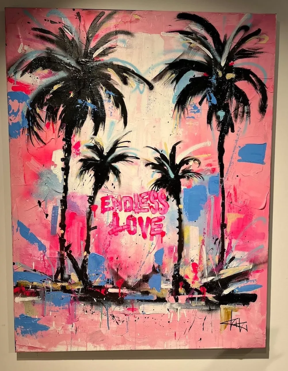 œuvre endless love de l'artiste kiki