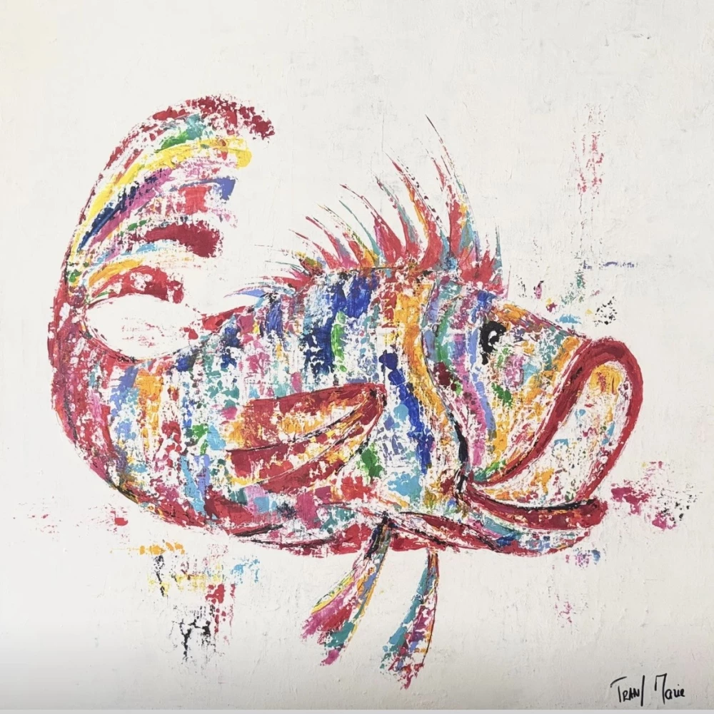 œuvre pop mÉrou iii de l'artiste MARIE TRNI 