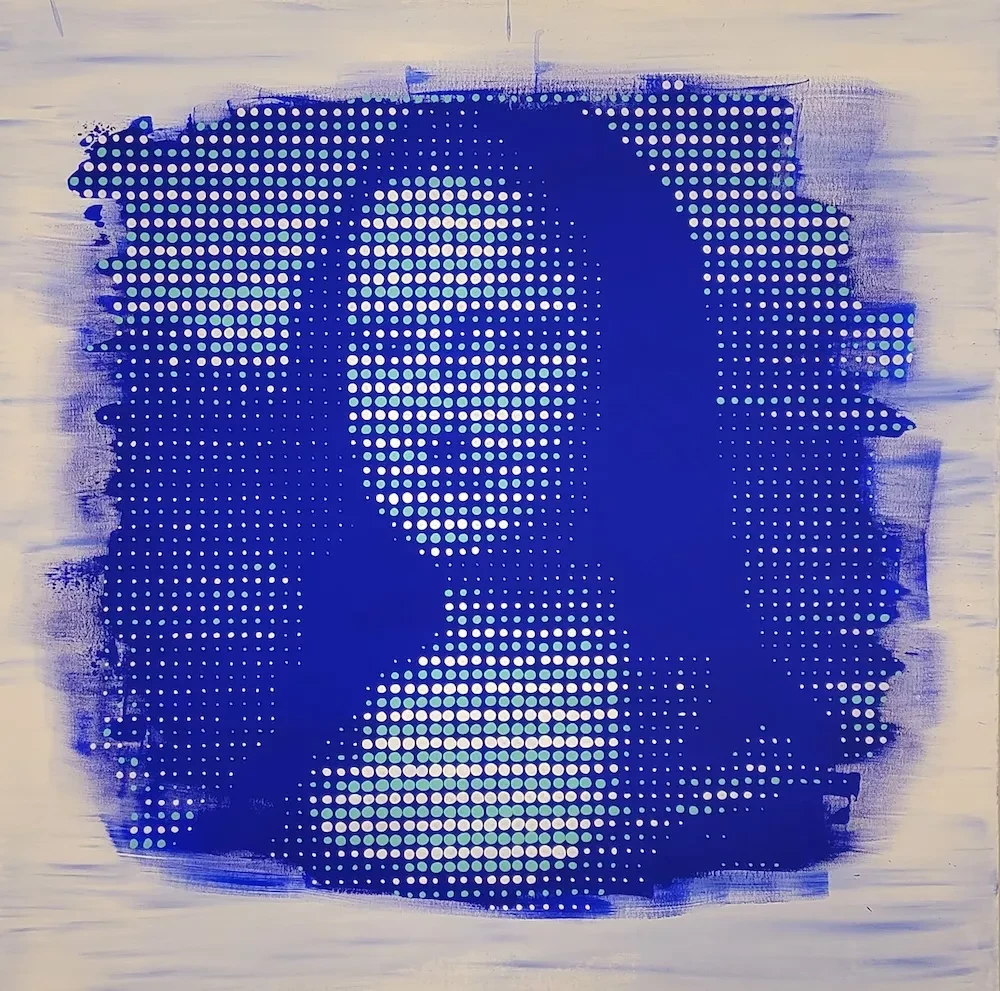 œuvre mona lisa blues de l'artiste WAWAPOD